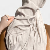 Ilyana Kalhoty s Vysokým Pasem a Širokými Nohavicemi