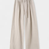 Ilyana Kalhoty s Vysokým Pasem a Širokými Nohavicemi