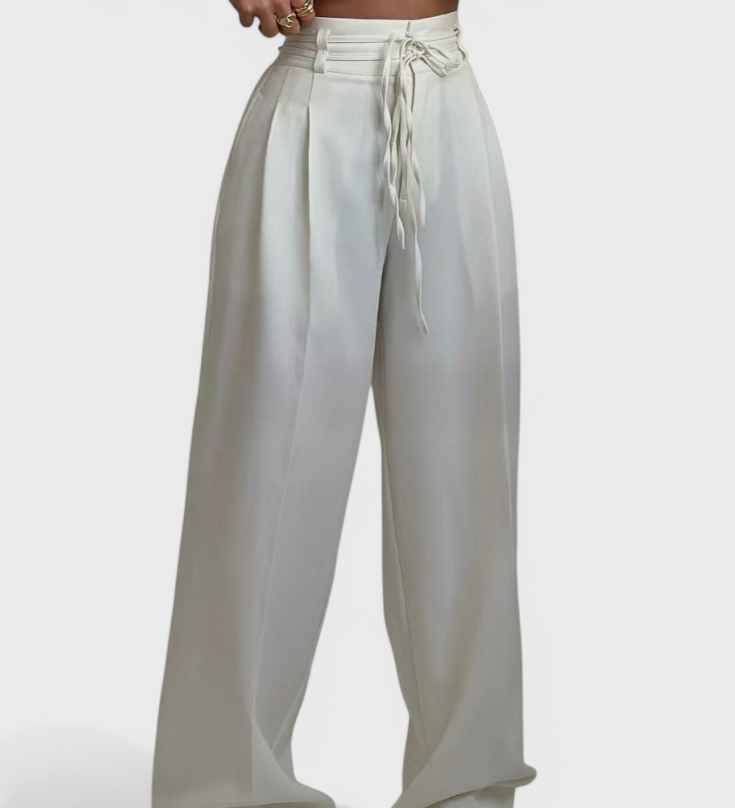 Sophie Kalhoty s širokými nohavicemi a šňůrkami