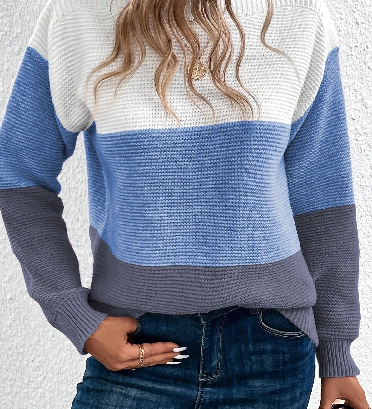 Soria Svetr z Vlněné Směsi s Jemným Dotekem