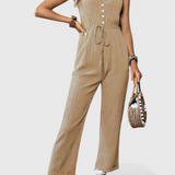 Marisela Mono Texturizado s Výstřihem do V