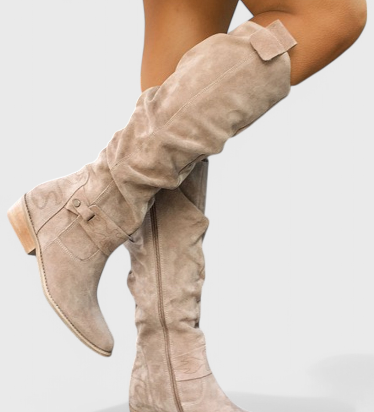 Celine Vysoké Boty ve Retro Stylu