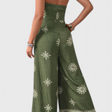 Zanele Mono Tisk bez Rukávů