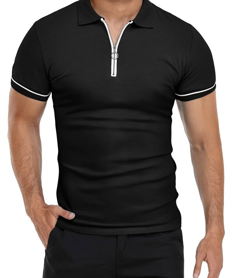 Camisa Polo - Gola com Zíper Respirável