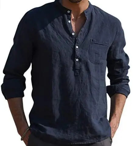 Prodyšná bavlněná košile