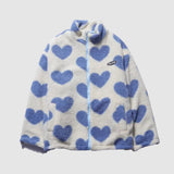 Adriana - Reverzibilní měkká srdíčková bunda