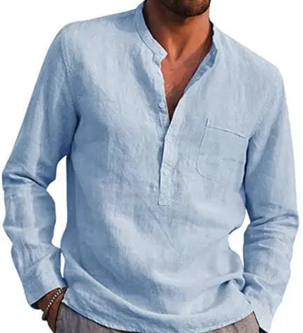 Prodyšná bavlněná košile