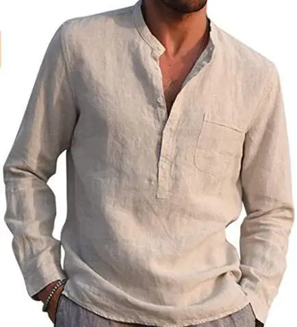 Prodyšná bavlněná košile