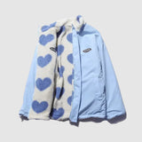 Adriana - Reverzibilní měkká srdíčková bunda