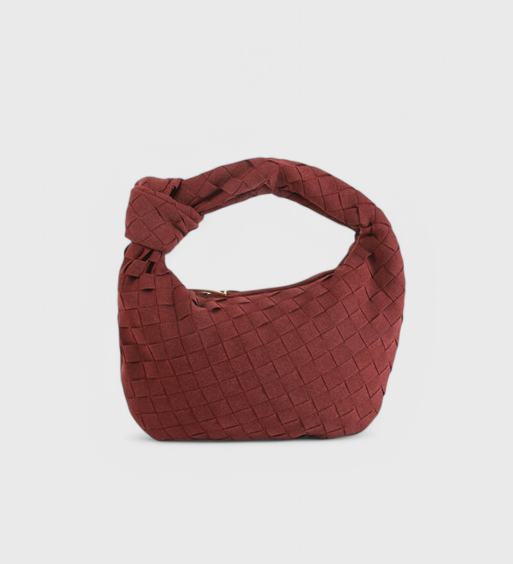 Remi Bolso Mini Woven s Detaily Uzlu