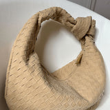 Lila Střední Taška Woven s Detalem Uzlu