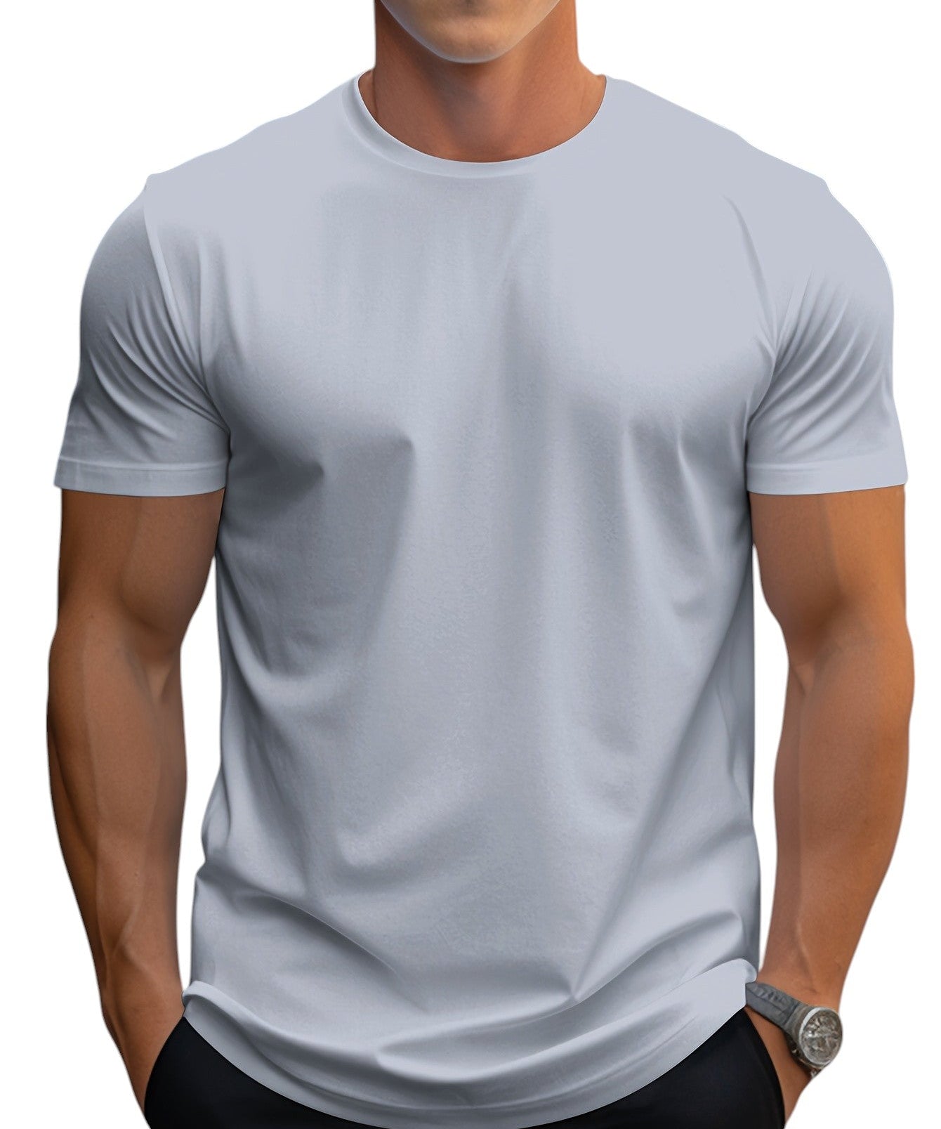 T-Shirt - Corte Regular Decote Suave