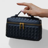 Milla Mini Kabelka Woven s Zlatými Doplňky