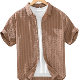 Pohodlná košile s texturou