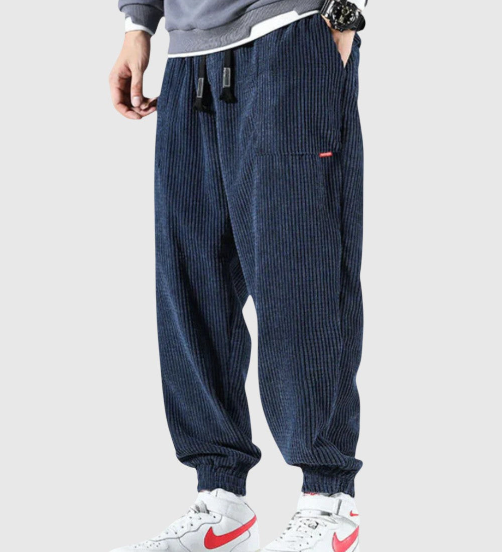 Kalhoty z manšestru Alloro