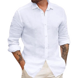 Havajská košile z bavlněného lnu