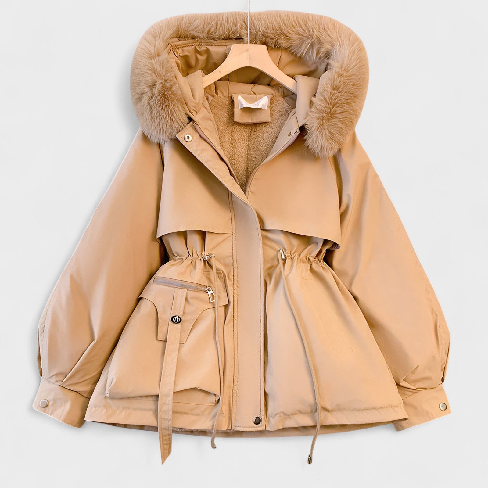 Margaréta - Elegantní kabát s kapucí