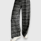 Jasmína – Dvoudílný set s výstřihem do V a kalhotami