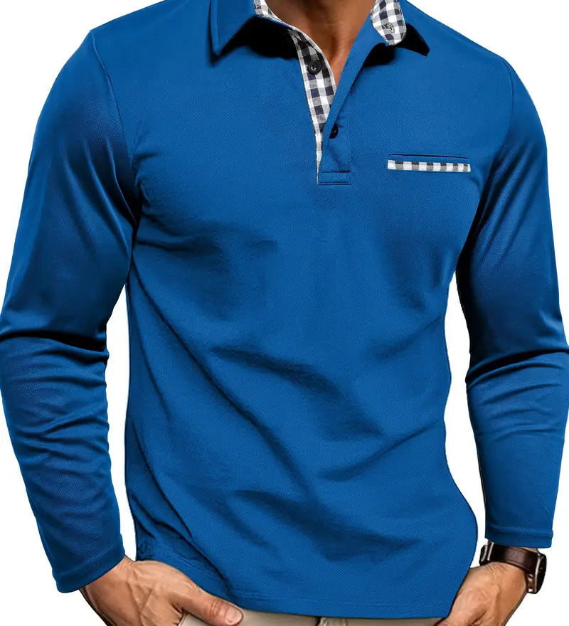 Polo košile s dlouhými rukávy