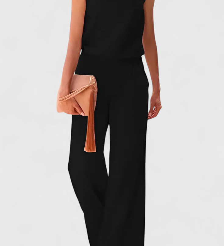 Winnie Mono Minimalistický s Širokými Nohavicemi