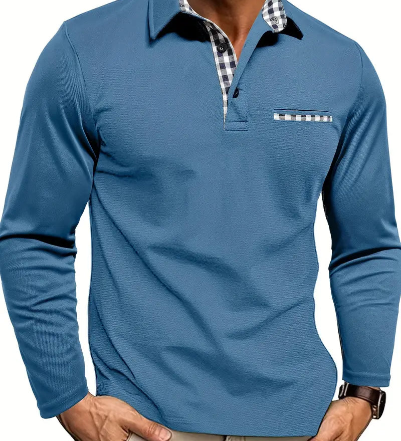 Polo košile s dlouhými rukávy