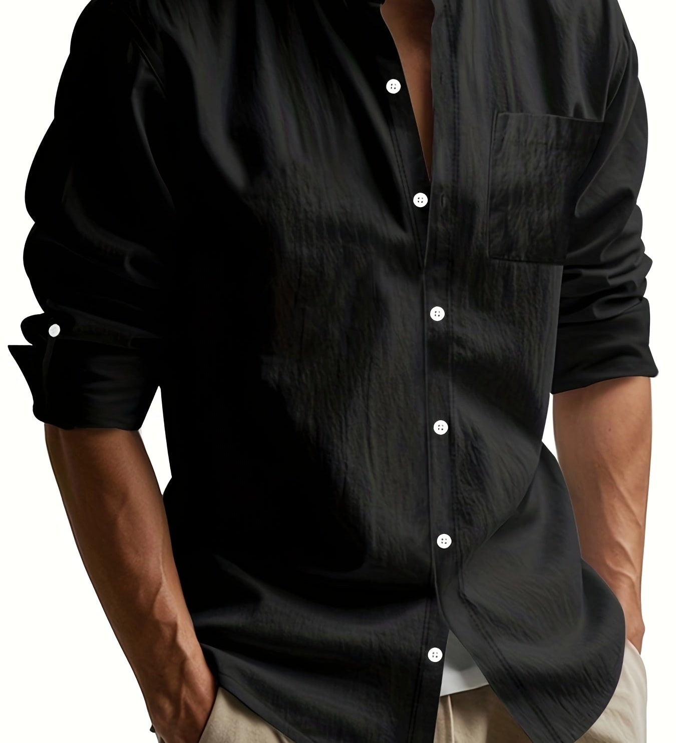 Elegantní lněná košile