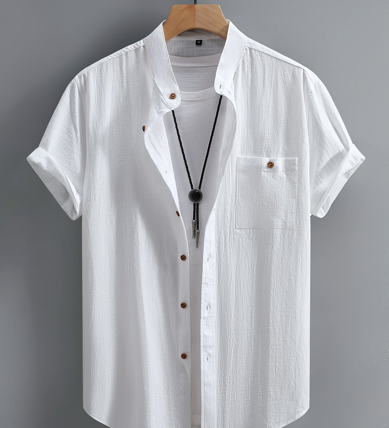 Pohodlná košile s krátkým rukávem