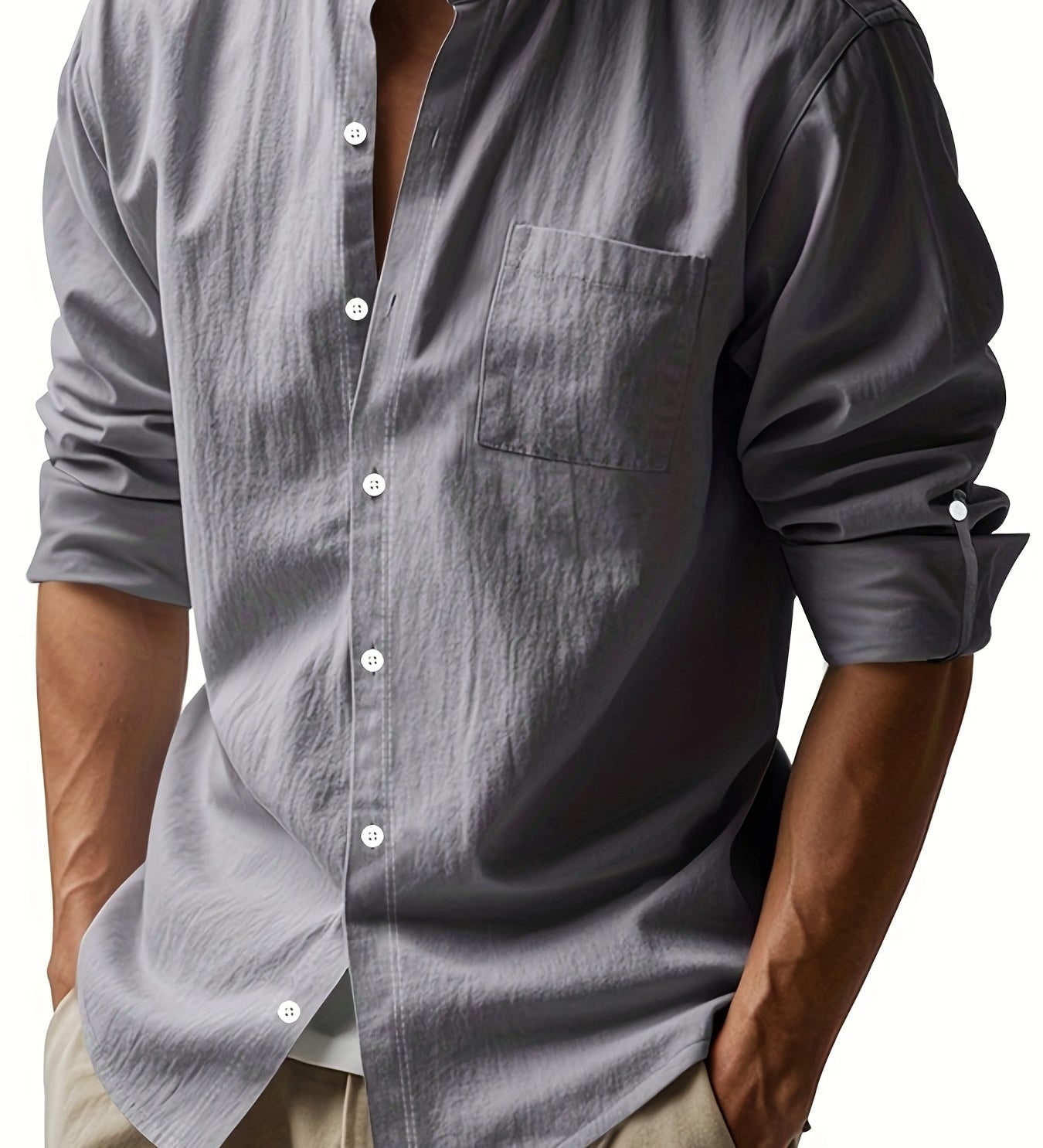 Elegantní lněná košile