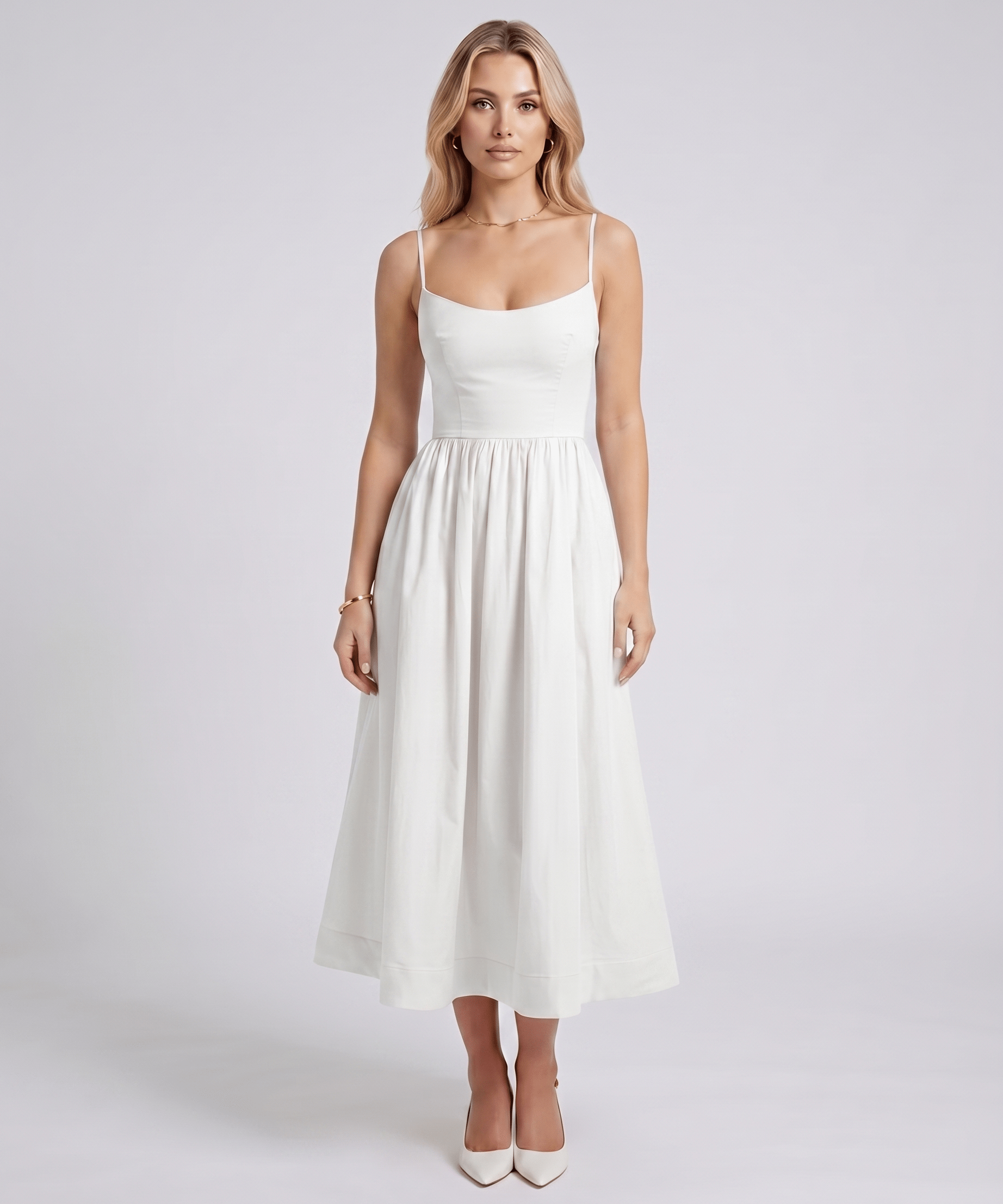 Vestido Midi Solene