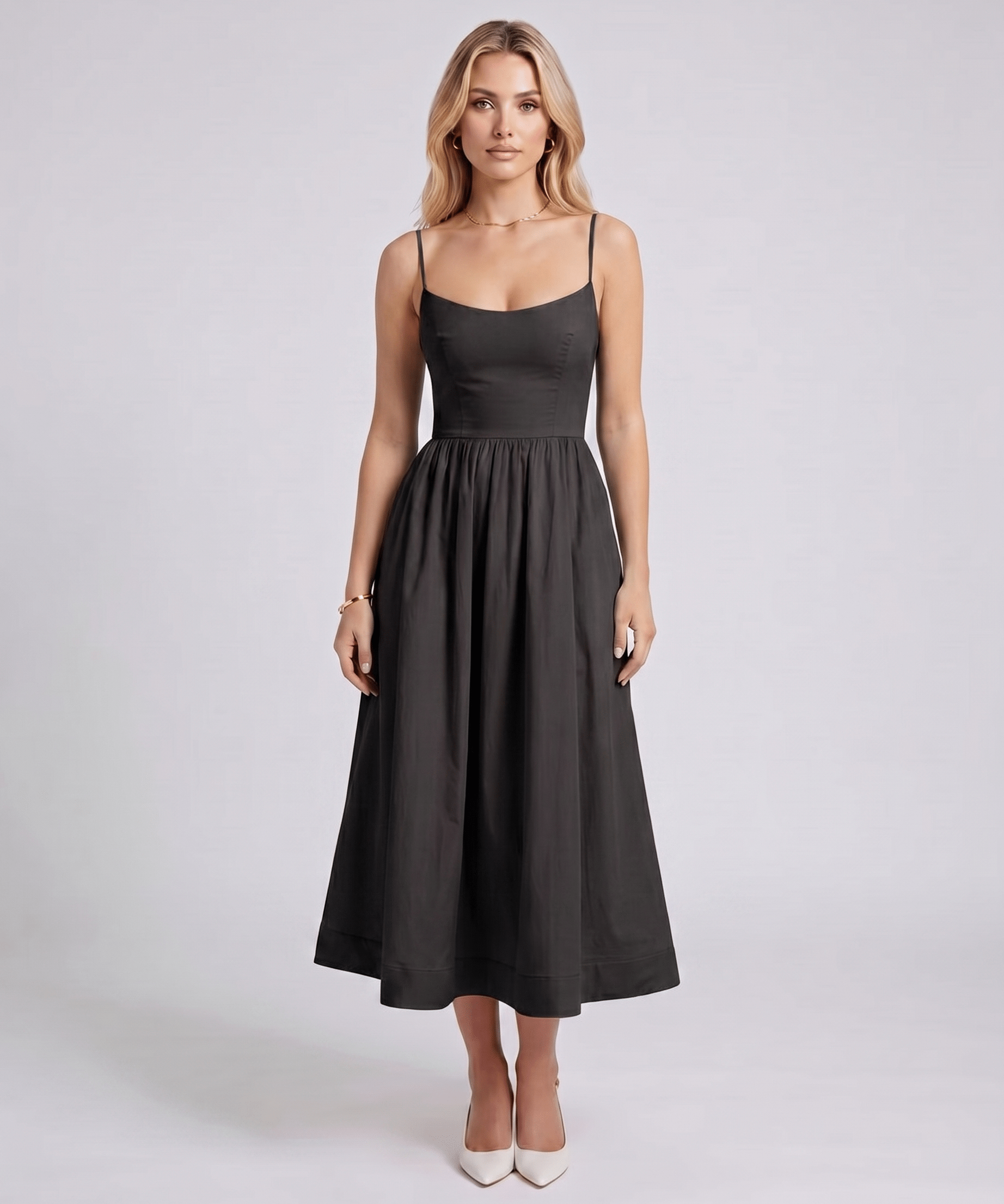 Vestido Midi Solene