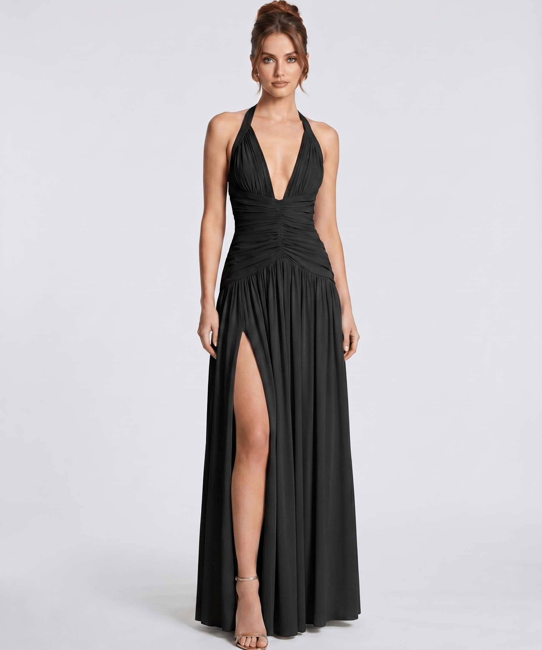 Vestido Maxi Veloura