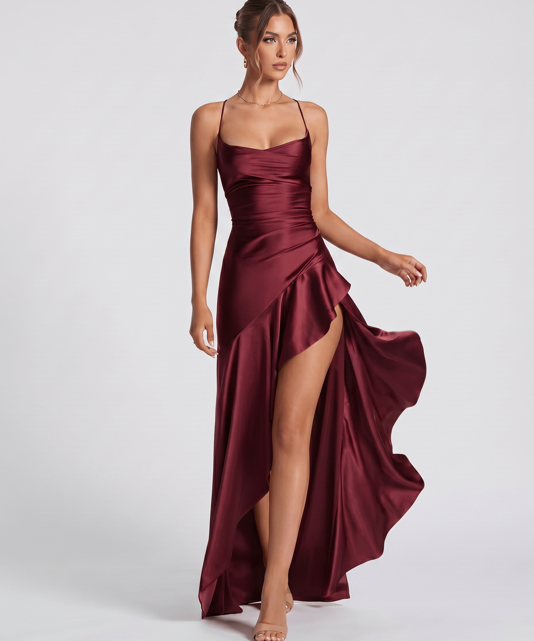 Vestido Maxi Veloura