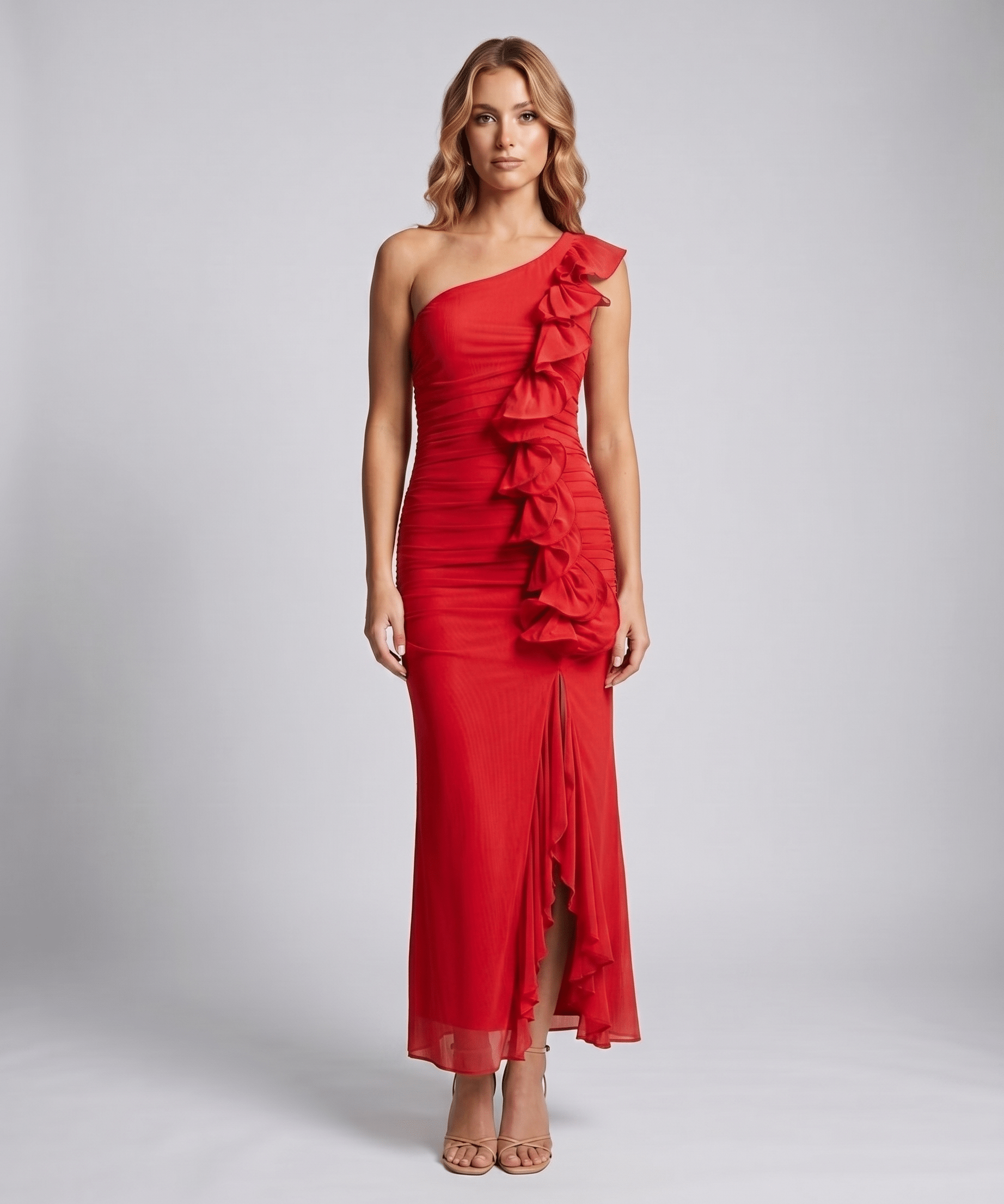 Vestido Maxi Veloura
