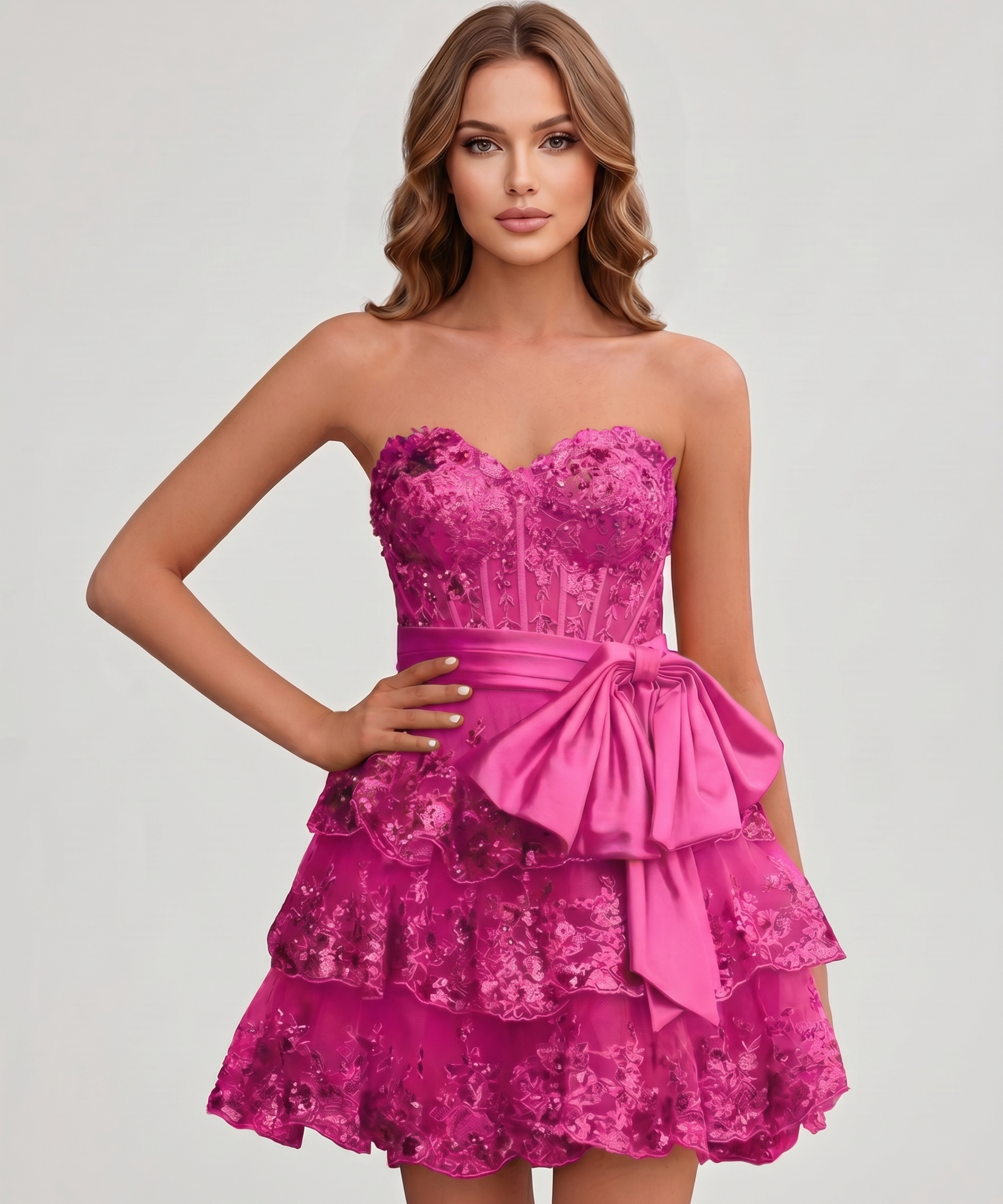 Vestido Mini Veloura