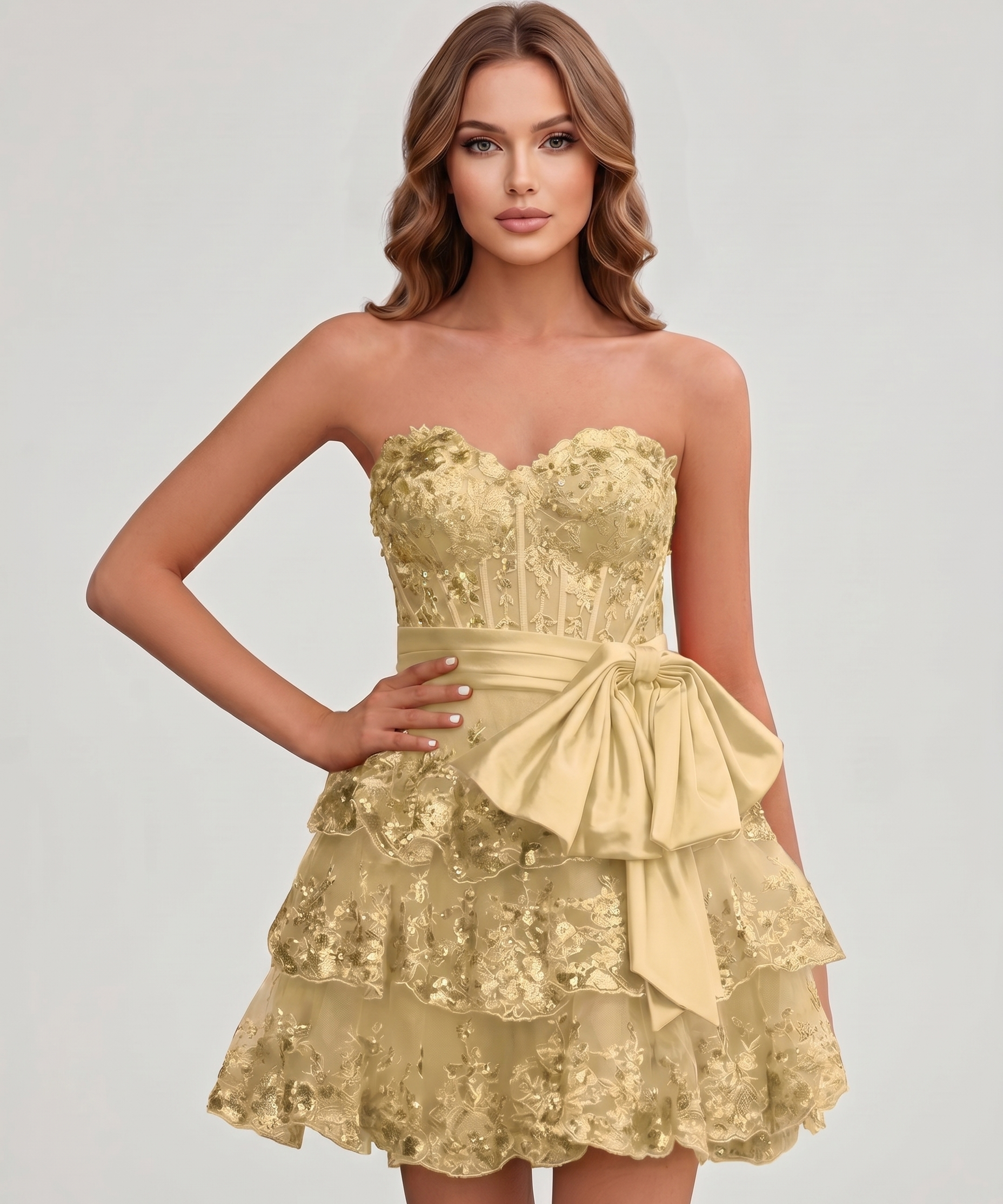 Vestido Mini Veloura