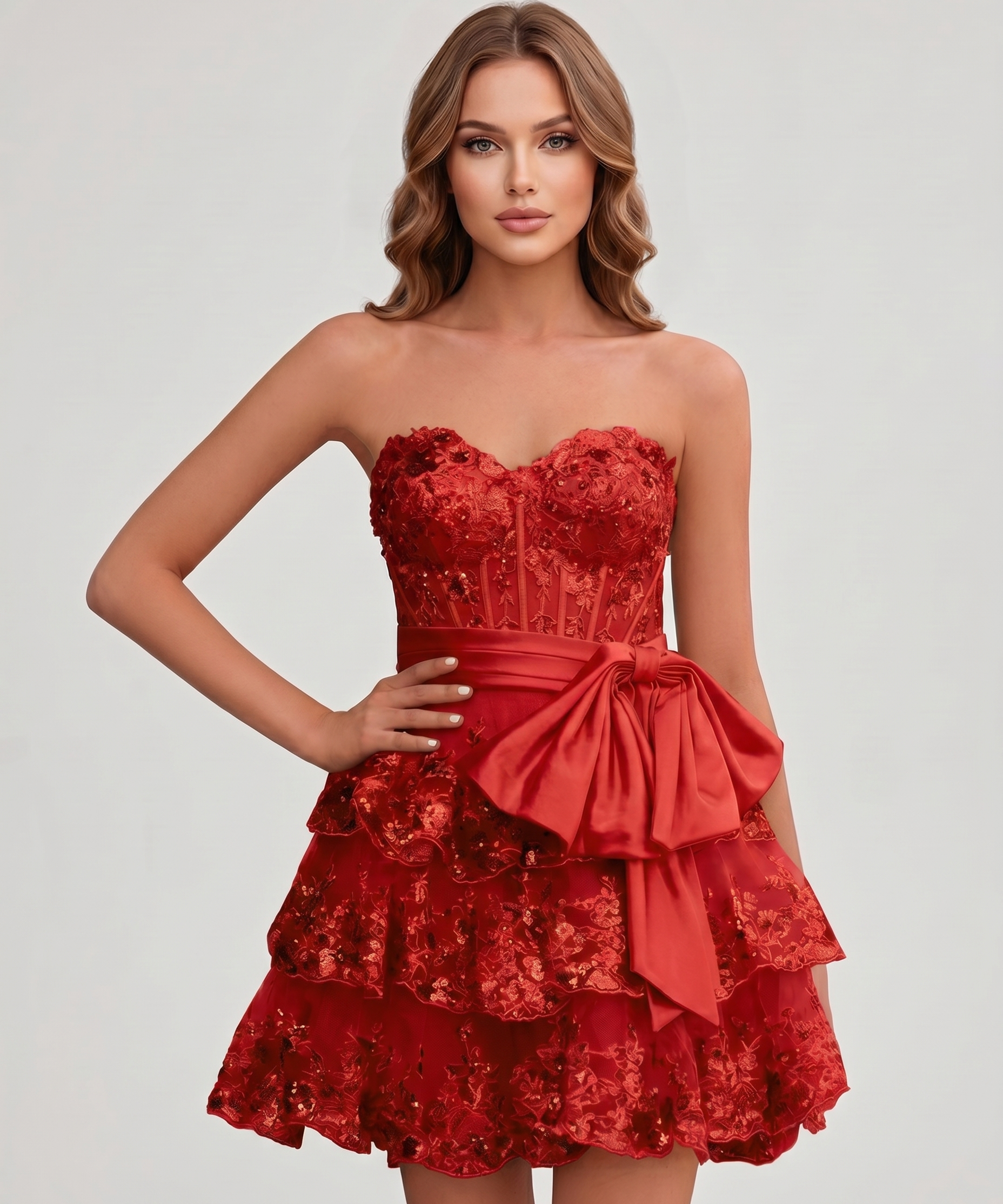 Vestido Mini Veloura