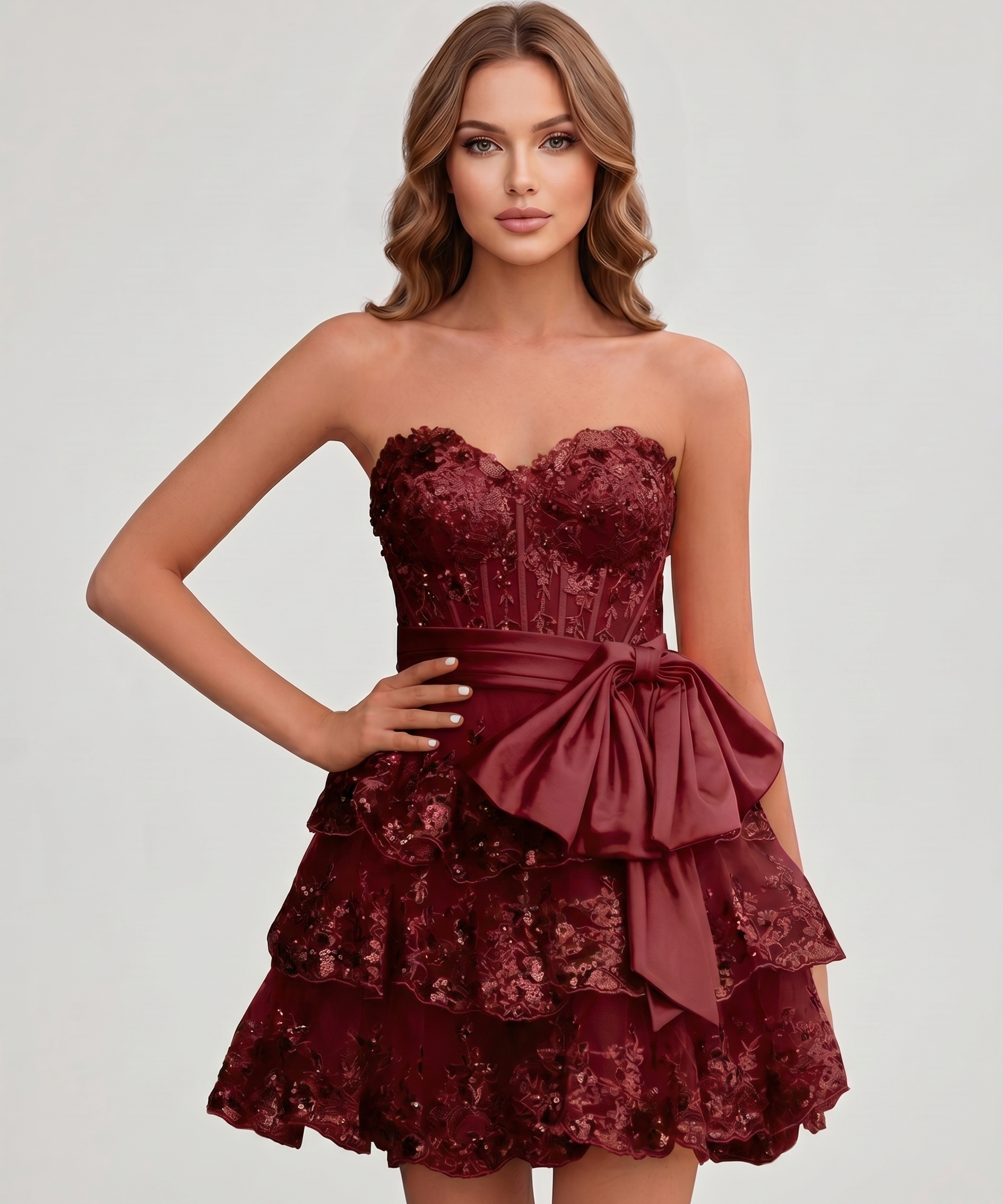 Vestido Mini Veloura