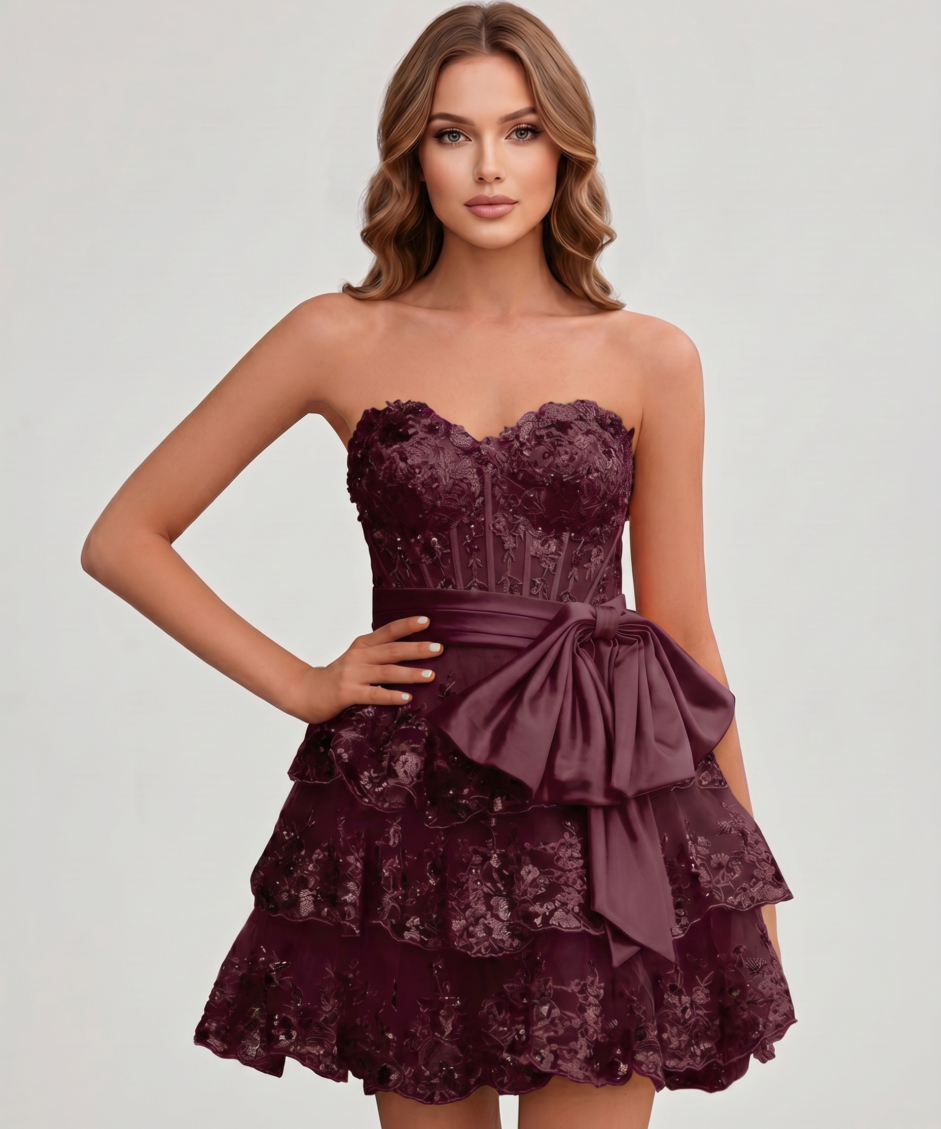 Vestido Mini Veloura