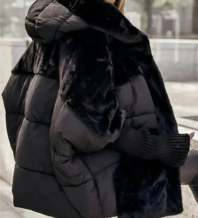 Lena - Stylová péřová bunda s kapucí