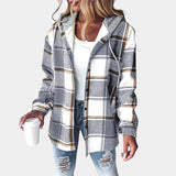 Samira Měkká a Teplá Podzimní Bunda