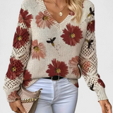 Aurélia Elegante Triko s Květinovým Dezertem