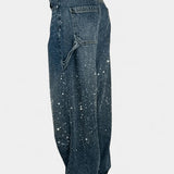 Julia džíny Carpenter Balloon s leskem