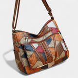 Pepi Kožená Taška ve Stylu Mozaiky