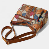 Pepi Kožená Taška ve Stylu Mozaiky