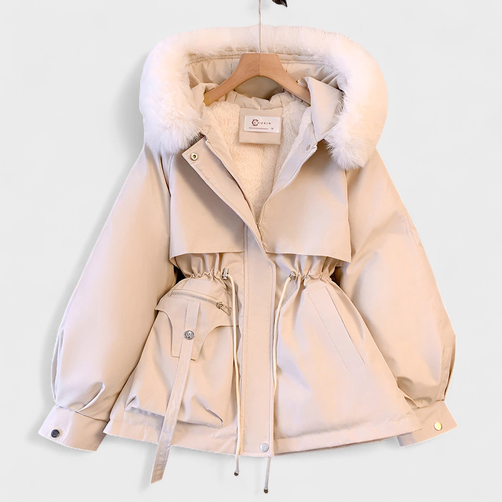 Margaréta - Elegantní kabát s kapucí