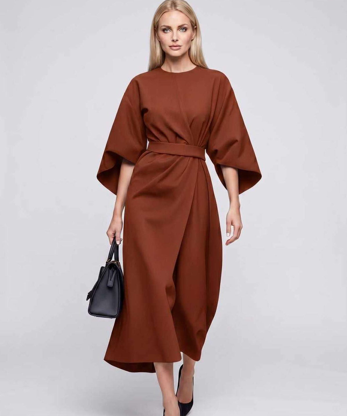 Vestido Midi Celest