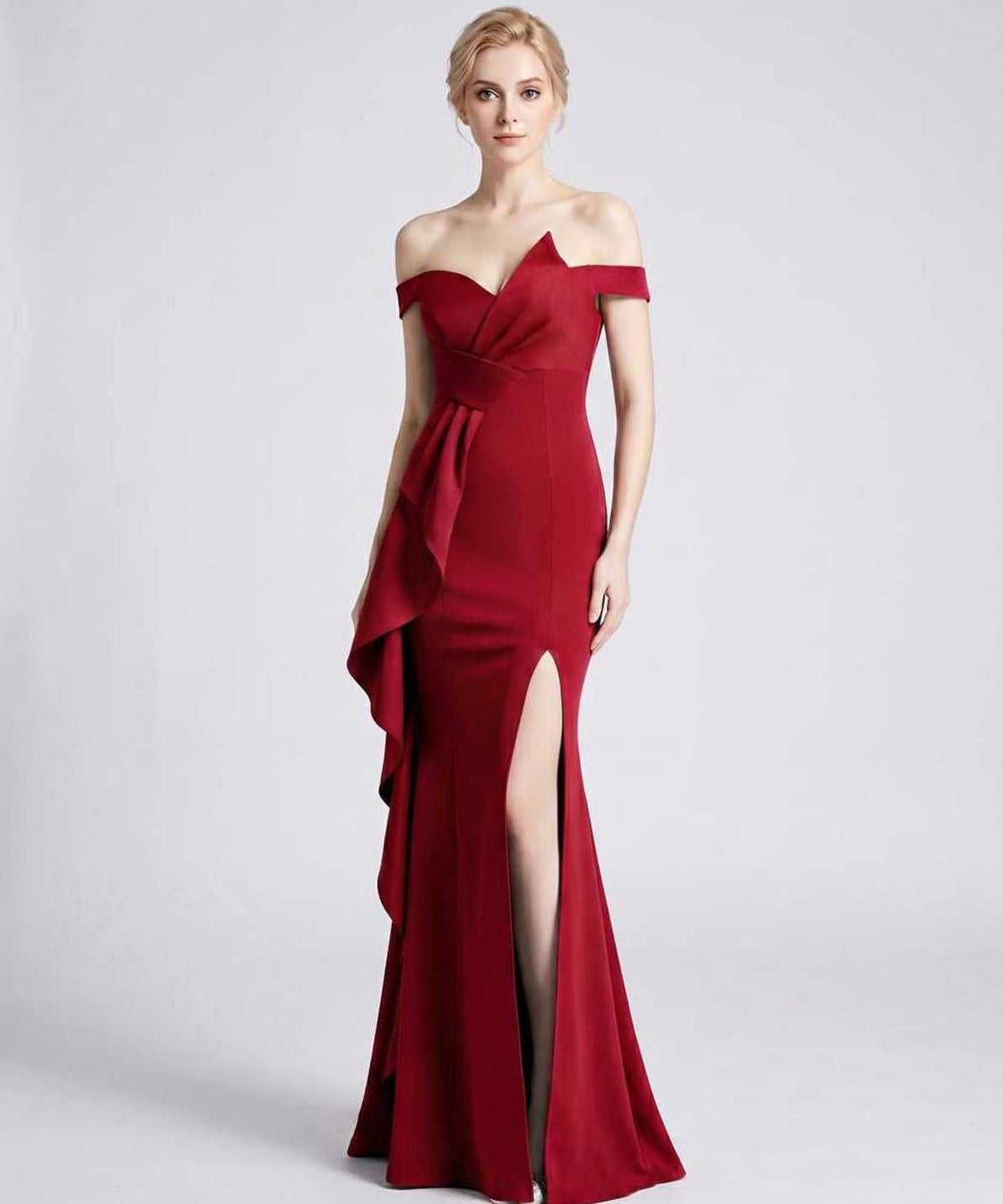 Vestido Maxi Veloura