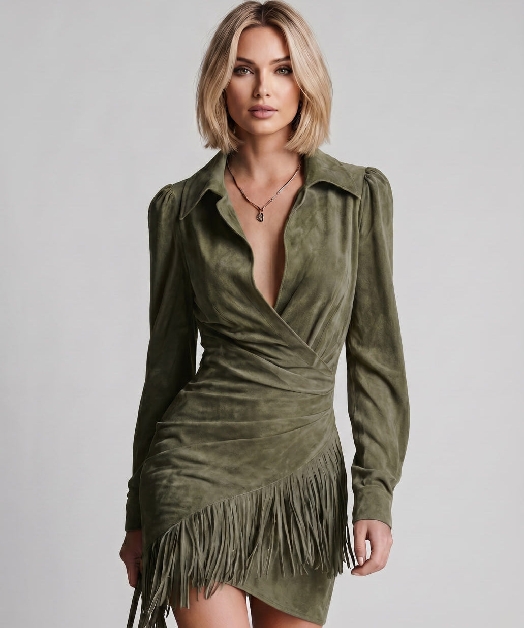 Vestido Mini Veloura