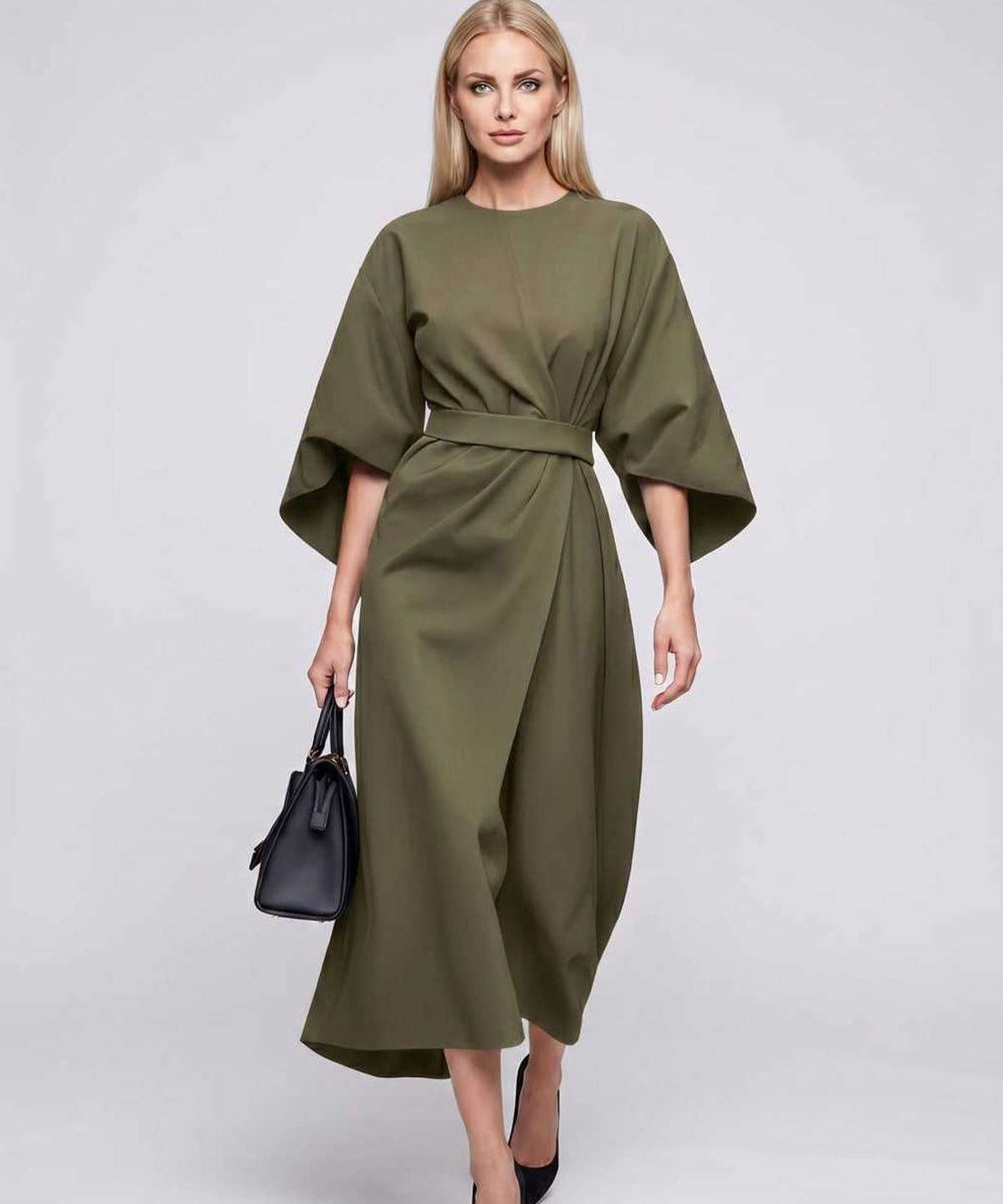 Vestido Midi Celest