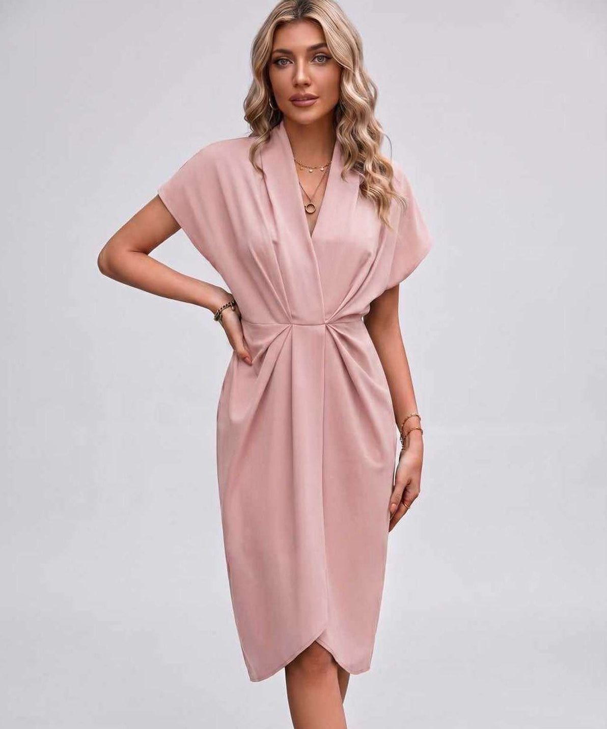 Vestido Midi Veloura